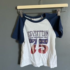 Urban Outfitters Led Zeppelin Baby Tee